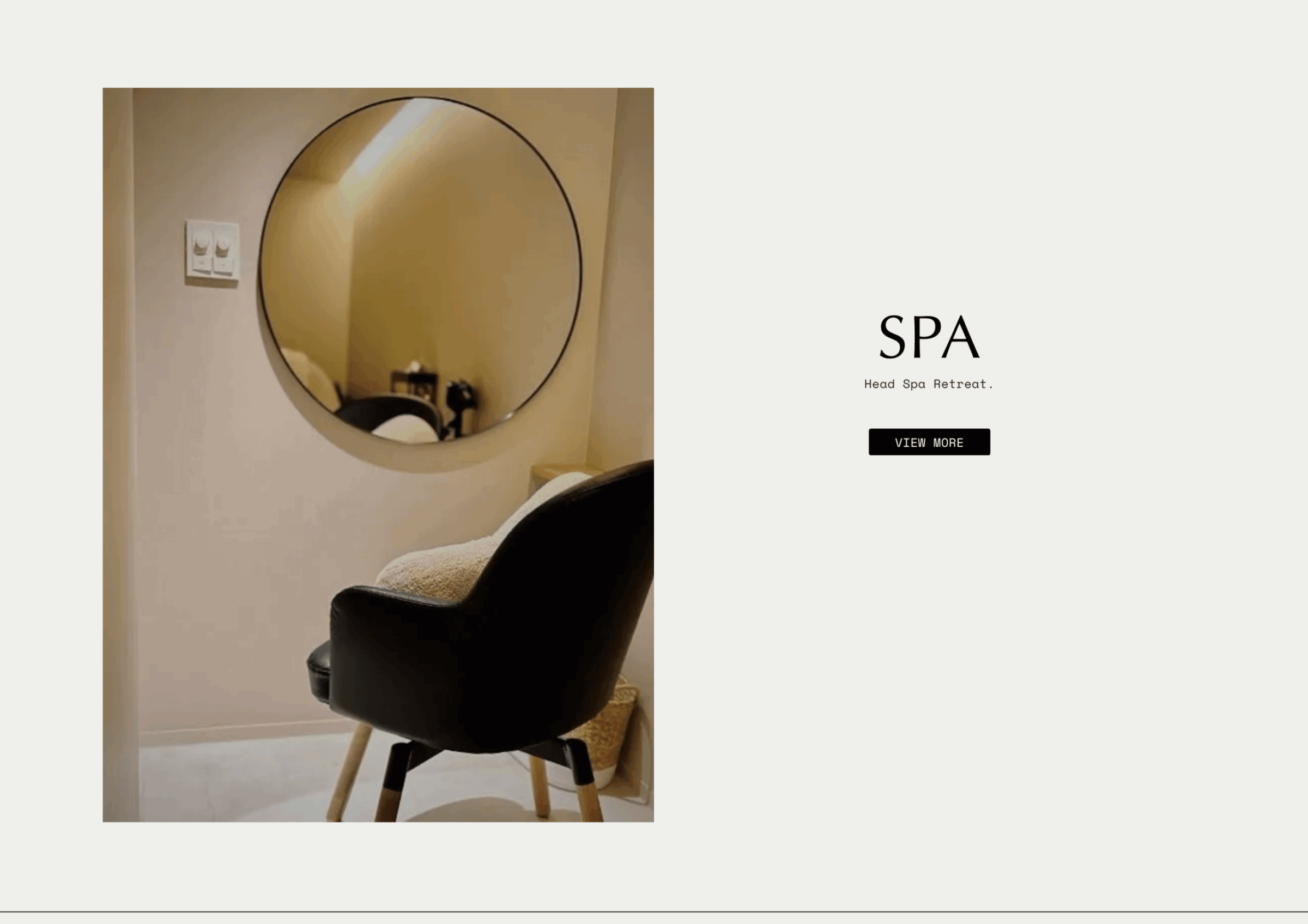 美容室 SIGN のWebサイト(Salon from DELAUNAY 制作事例)
