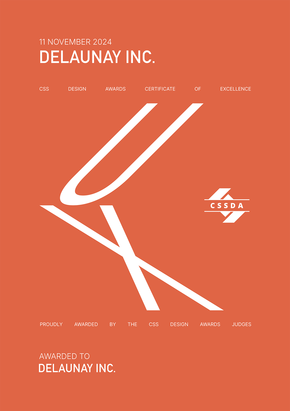 CSS Design Award Best UX Design 受賞